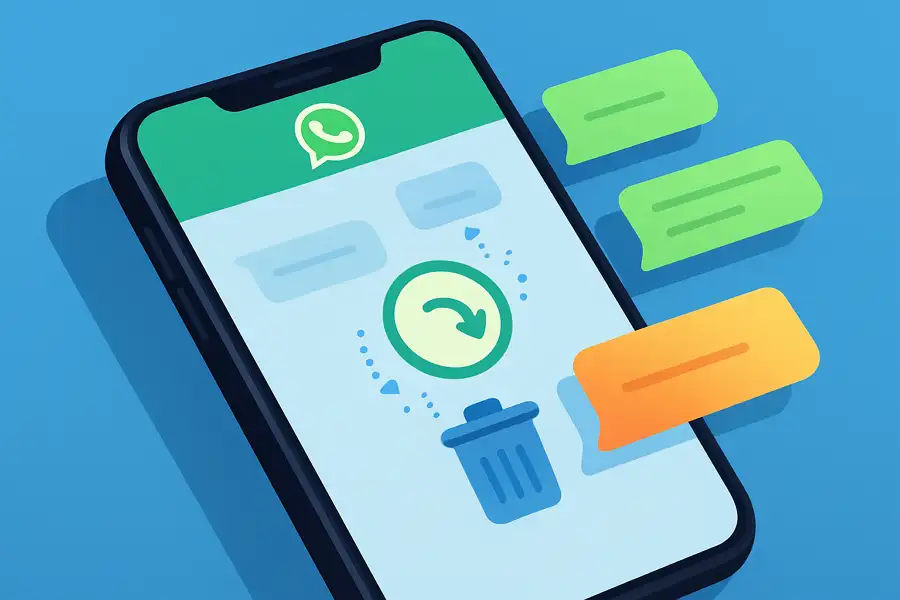 5 Steps to Restore Deleted WhatsApp Chats Without Backup